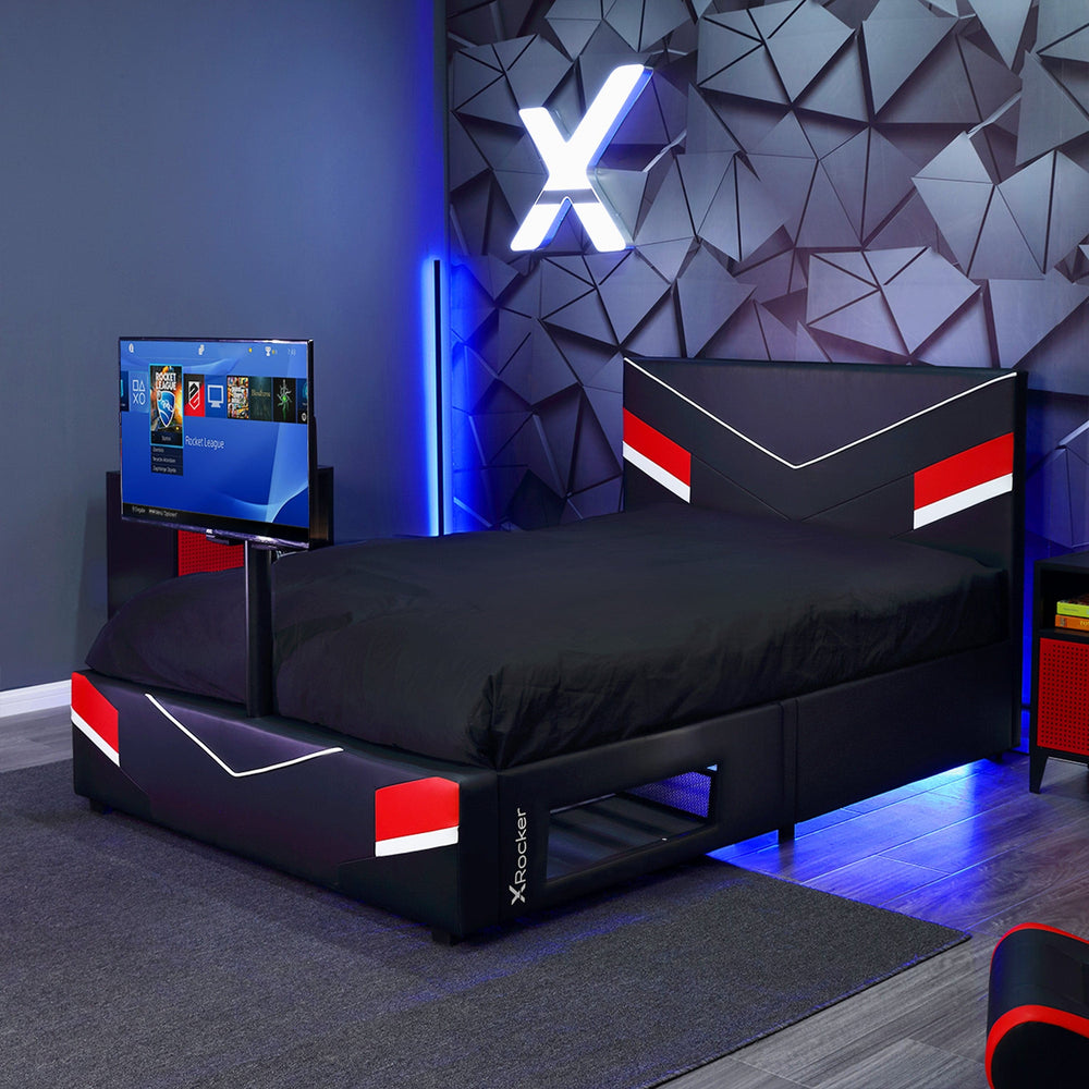 Orion eSports Gaming Bed with TV Mount, Full