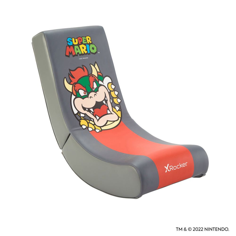 X Rocker Super Mario™ Spotlight Floor Rocker - Bowser - X Rocker