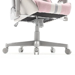 Mysa PC Gaming Chair, Pink, Gray Base