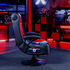 Mammoth 2.1 Bluetooth Pedestal Gaming Chair, Black