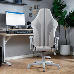 Mysa PC Gaming Chair, Gray, Gray Base