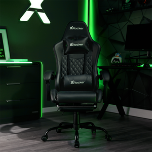 Apex PC Gaming Chair, Black - X Rocker