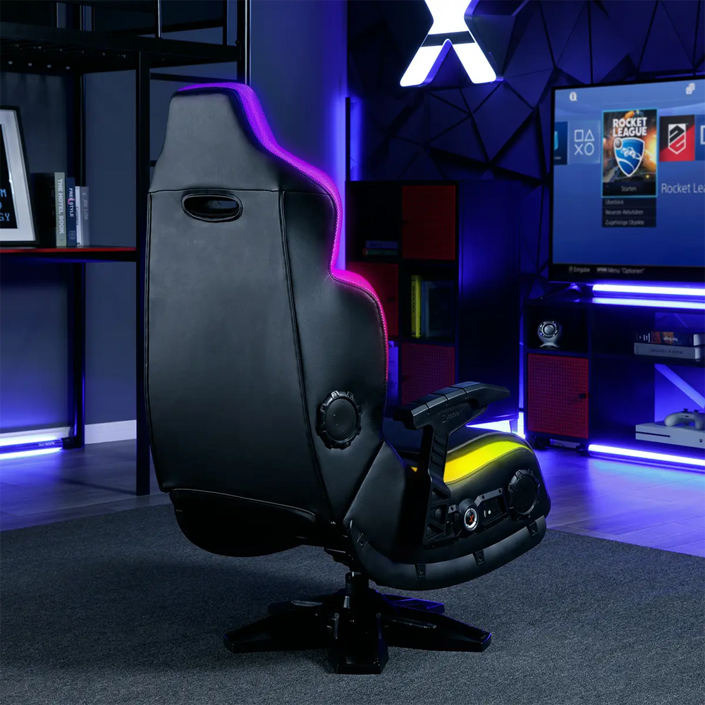 Evo Elite 4.1 RGB Gaming Chair with Bluetooth and Vibration RGB Black