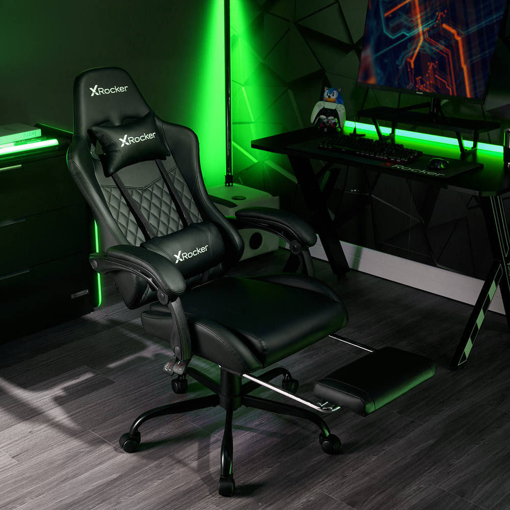 Apex PC Gaming Chair, Black