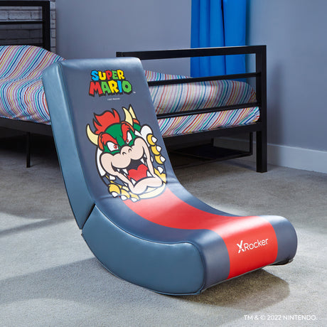 X Rocker Super Mario™ Spotlight Floor Rocker - Bowser - X Rocker