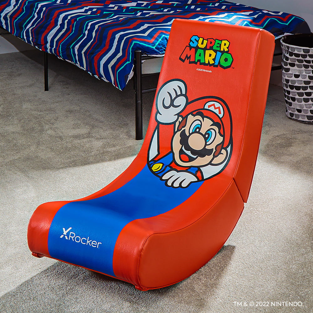 X Rocker Super Mario™ Spotlight Floor Rocker - Mario - X Rocker