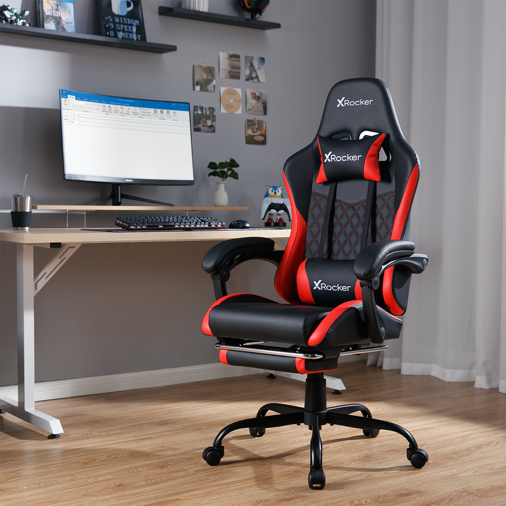 Apex PC Gaming Chair, Red - X Rocker