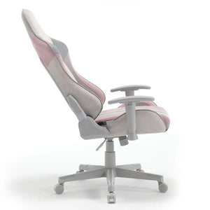 Mysa PC Gaming Chair, Pink, Gray Base