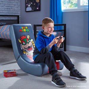 X Rocker Super Mario™ Spotlight Floor Rocker - Bowser - X Rocker