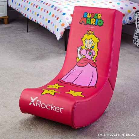 X Rocker Super Mario™ All-Star Floor Rocker - Peach