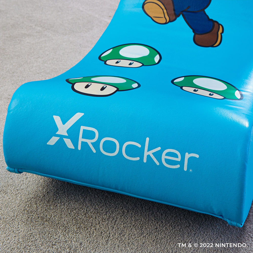 X Rocker Super Mario™ All-Star Floor Rocker - Luigi