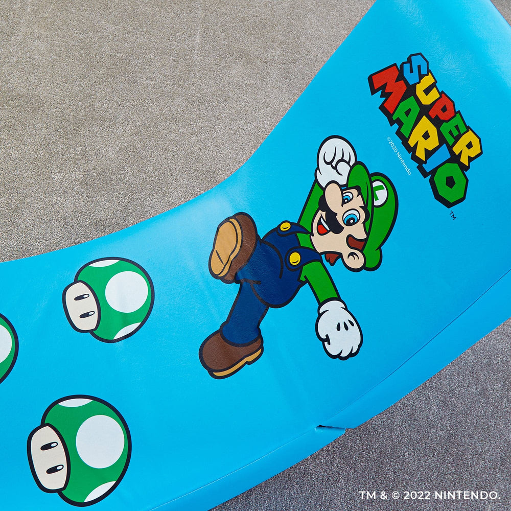 X Rocker Super Mario™ All-Star Floor Rocker - Luigi - X Rocker