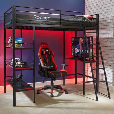Fortress Gaming Bunk with Desk