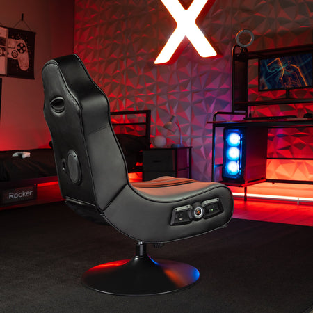 Nebula 2.1 Bluetooth Pedestal Gaming Chair, Black
