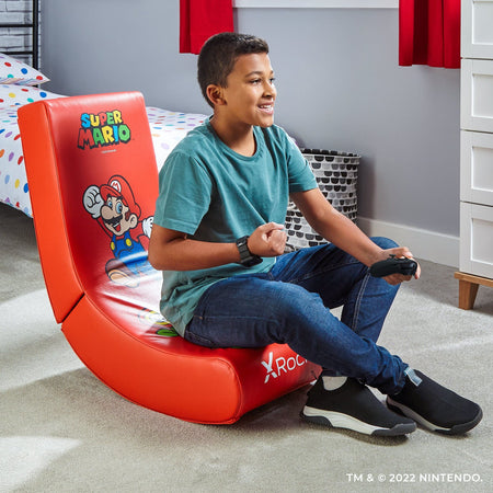 X Rocker Super Mario™ All-Star Floor Rocker - Mario - X Rocker